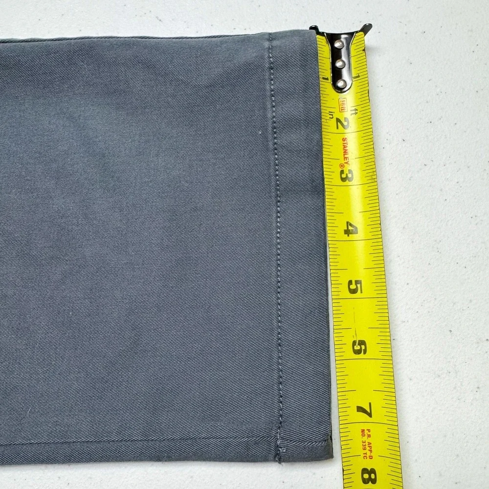 Banana Republic Chino Pants Mens 38x30 Gray Stretch Casual Tapered Office NEW‎